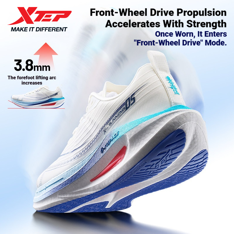 Xtep One Piece Modellering 5.0 - Breathable Mesh Athletic Shoes recensie en prijs