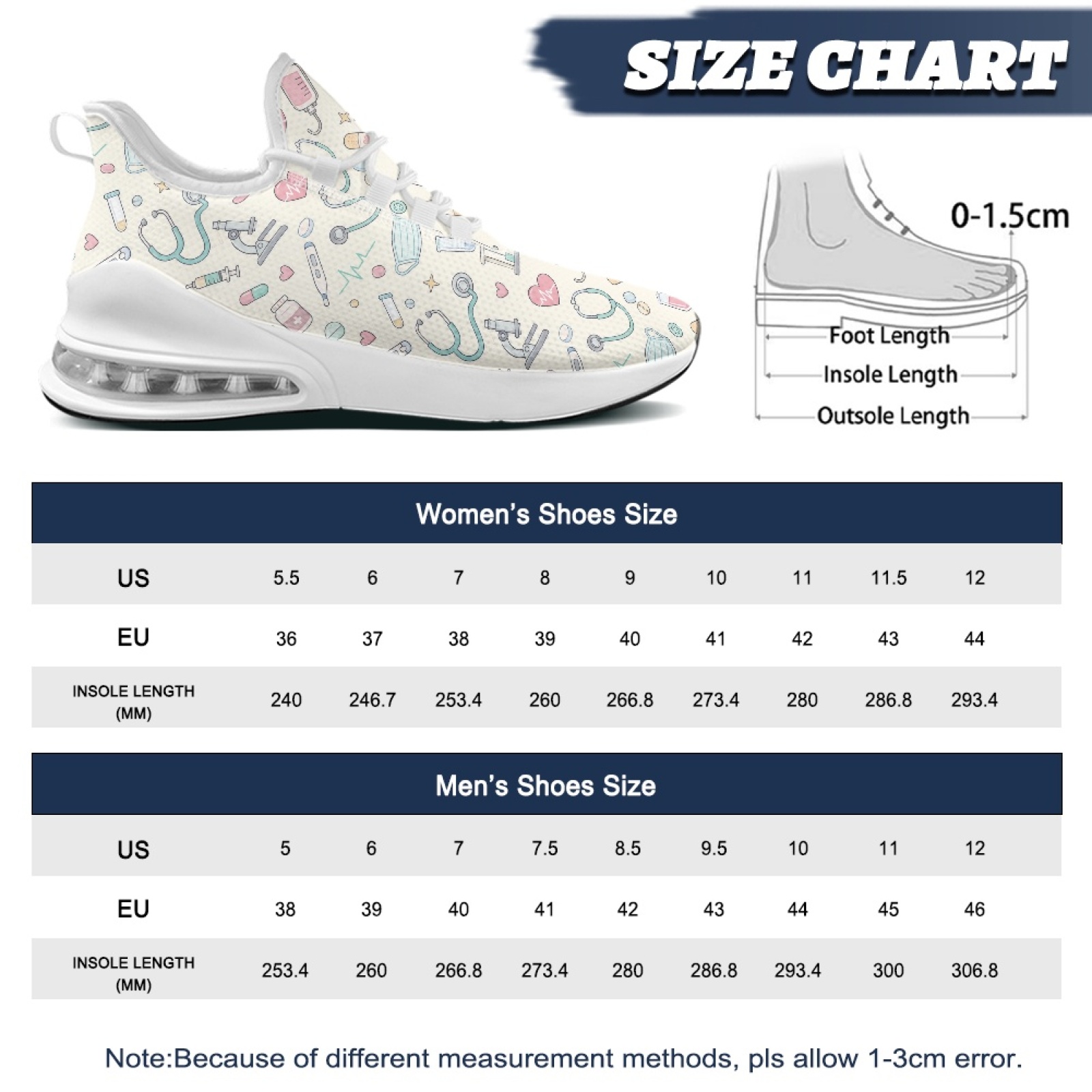 PENSTROLL medische werkschoene - Breathable Mesh Athletic Shoes recensie en prijs